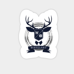 Wheelart Deer head Sticker